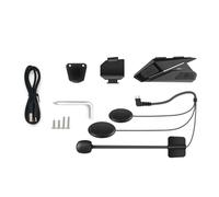 DKSooozs 1 ensemble casque de moto ABS noir Bluetooth 5.0 interphone sans fil écouteurs stéréo avec micro