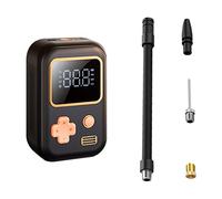 DKSooozs 1 ensemble de gonfleur de pneu portable pompe à air pompe à vélo pour pneus de voiture et vélos avec lumière LED