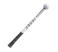 DKSooozs 1 pièce d'aide à l'exercice de swing de golf réglable et portable Blanc