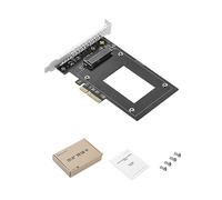 DKSooozs Carte d'extension PCIE4.0 vers U.2 True Speed 7000 Mo Carte d'extension Xpansion Card U2 Carte adaptateur Nvme Ssd Carte réseau sans fil IO-PCE8639-U2