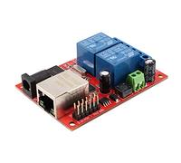 DKSooozs Commutateur de retard LAN Ethernet 2 voies pour serveur WEB