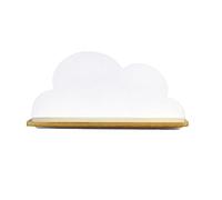 DKSooozs Étagère murale en bois - Étagère murale en forme de nuage - Décoration en bois - Forme pliable