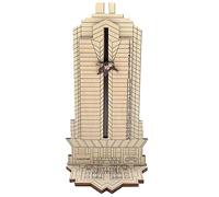 DKSooozs Gruber Falling Off Nakatomi Plaza, calendrier de Noël amusant en bois, calendrier de compte à rebours de Noël, décoration durable, facile à utiliser A