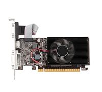DKSooozs GT610 Carte graphique de bureau 1 Go DDR3 64 bits VGA+HD+DVI Jeu de bureau