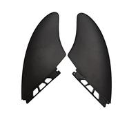 DKSooozs Lot de 2 ailerons simples en nylon pour le surf, le sport nautique, le surf