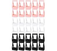 DKSooozs Lot de 30 boîtes à fleurs en papier kraft pour arrangement de fleurs - Noir, blanc, rose