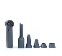 DKSooozs Mini ventilateur turbo, ventilateur turbo, 110 000 tr/min, puissant aspirateur avec conduit à haute vitesse (kit de luxe) durable, facile à utiliser