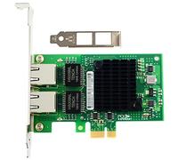 DKSooozs PCI-E X1 RJ45 Contrôleur Ethernet Gigabit Ethernet I350-T2M Puce I350AM2 10/100/1000 Mbps