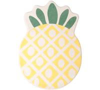DKSooozs Tapis de bain non absorbant 1 pièce pour enfants - Tapis de cuisine décoratif - Motif dessin animé - Jaune