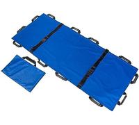 DKULMN Brancard Portable Brancard Souple Pliable, Brancard Souple Pliable Oxford, Brancard Souple avec 12 poignées Brancard Dorsal d'urgence imperméable à l'eau,C