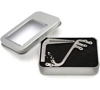 DKULMN Kit d'instruments de localisation d'implants, 6 pièces/Ensemble de Guides d'implants dentaires, Plaque Guide de localisation d'implants dentaires pour Dentiste