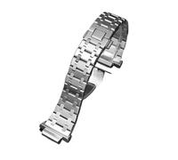 DKWOIS Bracelet de montre Casio Farm Oak en métal modifié GM2100 GA2100 GA2110, en acier inoxydable, accessoires for hommes(Silver)