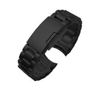 DKWOIS Bracelet de montre en acier inoxydable 20 mm 22 mm compatible avec Casio EDIFICE EFV-540 500 EFS-S510 EFB-650 EQB-501 EFR-303L/303D(3103 black,24mm)