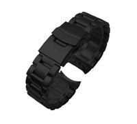 DKWOIS Bracelet de montre en acier inoxydable 20 mm 22 mm compatible avec Casio EDIFICE EFV-540 500 EFS-S510 EFB-650 EQB-501 EFR-303L/303D(3105 black,22mm)