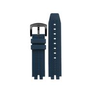DKWOIS Bracelet de montre en silicone for homme, compatible avec Casio Mountaineering PROTREK PRW-3000 PRW-3100 PRW-6000 PRW-6100Y PRG-300 330(Blue Black)