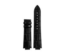 DKWOIS Compatible Avec Les Bracelets De Montre LV Et Louis Vuitton Tambour Q114k Et Q1121, Bracelet De Montre En Cuir De Vache À Dégagement Rapide, Surélevé, 18 X 10 Mm, 21 X 12 Mm(Black no buckle)