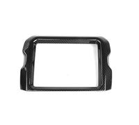 DKWOIS Couvercle de Panneau de Navigation for Console Centrale 8,4 Pouces, Accessoires ABS compatibles avec Jeep Wrangler JL Gladiator JT 2018-2021, Fibre de Carbone