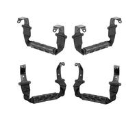 DKWOIS Poignées de Maintien for Barre de Toit Avant et arrière, 4 pièces, compatibles avec Jeep Wrangler JL Gladiator JT 2018 2019 2020 82215523 82215524