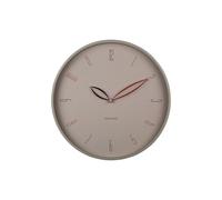 [DL] Horloge murale pétales gris chaud