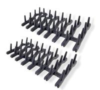 DL-pro 2 x jeu panier supérieur pour AEG Electrolux 138018410/9 1380184109 138018400/0 1380184000 broches en caoutchouc 175 x 80 x 30 mm pour lave-vaisselle panier supérieur