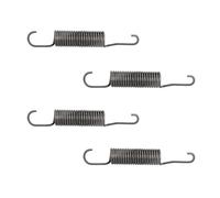 DL-PRO 4x Ressort de traction cuve 165x25mm compatible avec Miele 417689 | Lot de 4 ressorts de traction, 165 x 25 mm, remplace 417689 - ressort de cuve pour lave-linge, compatible avec Miele