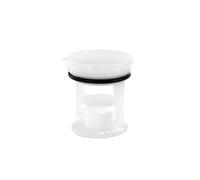 DL-PRO Bouchon de filtre de pompe de vidange 2872700100 pour lave-linge | Bouchon de pompe de vidange avec tamis, env. 60x56x53 mm, compatible avec Beko, Arcelik, Altus