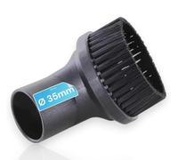 DL-pro Brosse à poussière, universelle, diamètre : 35 mm, compatible avec Miele, Bosch, Siemens, AEG, Electrolux, etc., avec tube de 35 mm