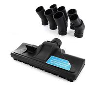 DL-pro Brosse d'aspirateur universelle avec 7 buses de différents diamètres de 29 mm à 36 mm de diamètre - Buse combinée avec roues en métal pour aspirateur traîneau, aspirateur