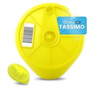 DL-pro Disque de nettoyage T-Disc jaune pour Bosch Siemens 17001490 00576836 compatible avec Tassimo la machine à café à capsules pour le nettoyage et le détartrage automatique