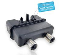 DL-pro Distributeur de bec double pour machine à café Siemens Bosch EQ5 VeroCafe 00621811 621811 Buse d'écoulement Noir