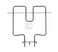 DL-pro Élément chauffant pour Whirlpool Bauknecht Ignis 481225998472 488000525918 EGO 20.40943.000 Chauffage de voûte SoftGrill pour four, cuisinière