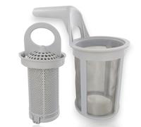 DL-pro Filtre passoire avec poignée adapté pour AEG Electrolux Zanussi 50297774007 lave-vaisselle