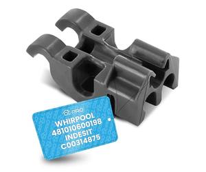 DL-pro - Insert de panier inférieur - Palier de lave-vaisselle - Pour Whirlpool, Ignis, Bauknecht 481010600198 - Pour assiettes, tiges rabattables, rangées de tiges, panier à lave-vaisselle