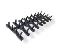 DL-pro Insert pour panier supérieur pour AEG Electrolux 138018410/9 1380184109 138018400/0 1380184000 Picots en caoutchouc 175x80x30mm pour panier supérieur de lave-vaisselle