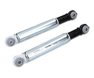 DL-pro Lot de 2 amortisseurs compatibles avec Miele 4500826 Suspa RD12 120N Alésage 8 mm pour machine à laver Mondia Meteor Gala EuroStar