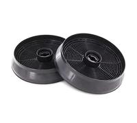 DL-pro Lot de 2 filtres à charbon actif pour hotte aspirante Respekta MIZ 2050 Amica 1160665 Whirlpool 484000008780