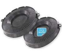 DL-pro Lot de 2 filtres à charbon, pour hotte AEG Electrolux 9029793610 E3CFT48 EHFC48 Typ48 AMC037 Whirlpool 48400008783