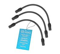 DL-pro Lot de 3 tuyaux à lait pour mousseur de lait pour machine à café Bosch Siemens 12004554 VeroAroma 700 500 300 EQ6