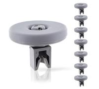 DL-pro Lot de 8 roulettes pour panier inférieur du lave-vaisselle AEG Electrolux, 40 mm, compatible avec 5028696500/4, 5028696500, 50286965004