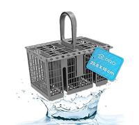 DL-pro Panier à couverts pour panier inférieur 20,8 x 16 cm pour lave-vaisselle Bauknecht Whirlpool Ikea 488000386607 - Panier à couverts pour lave-vaisselle WFC WIC WBC