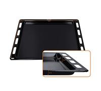 DL-pro Plaque de cuisson 440 x 370 x 21 mm émaillée résistante à la pyrolyse pour Bosch Siemens 666902 00666902 HEZ431000 Constructa CZ10200 Plaque de four pour four cuisinière