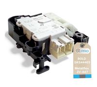 DL-pro Serrure de porte de machine à laver compatible avec Beko 2849660600 (ROLD DKS44403), remplace 2849660500/2849660200 (Metalflex ZV-447), 3 contacts