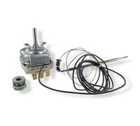 DL-pro Thermostat 95-180 °C avec presse-étoupe M9x1 - compatible EGO 55.34035.080 - pièce de rechange pour friteuse professionnelle