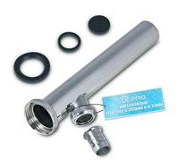 DL-pro Tuyau de Vidange Réglable Tuyau d'Évacuation 1 14'' x 200 mm x Ø 32 mm avec Raccord d'Appareil pour Lavabo, Machine à Laver et Lave-Vaisselle