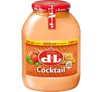 DL Sauce Cocktail belge crémeuse fine à servir avec un assaisonnement doux 2000ml