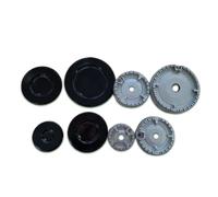 DL SERVICE 4 Brûleurs + 4 Couvre - Feux pour Cuisinières à Gaz Ariston Nardi et autres marques, Lot de 8 pièces pour cuisinières de haute qualité