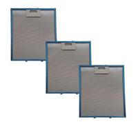 DL SERVICE Filtre anti-graisse pour hotte de cuisine | 3 filtres en aluminium compatible avec modèle Hélice pour couvercle de hotte | dimensions 26,7 x 30,5 x 0,9 cm