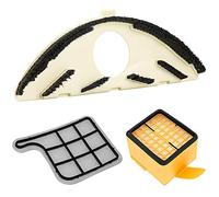 DL SERVICE Kit de pièces de rechange adapté pour Folletto VK135/136 Tapis + 1 grille + 1 filtre Hepa
