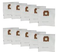 DL SERVICE Lot de 10 sacs pour aspirateur Miele MONDIA 1200 - S143, S163, sacs de rechange en microfibre résistant pour Miele Mondia 1200