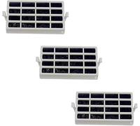 DL SERVICE Lot de 3 filtres antibactériens pour réfrigérateur Whirlpool, Ignis, protection contre les bactéries et les mauvaises odeurs, pièce de rechange compatible avec différents modèles, code